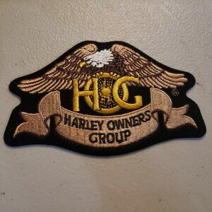 HARLEY DAVIDSON EMBROIDERY PATCHES (4)